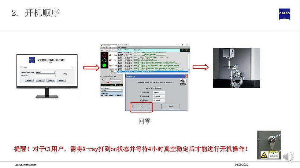 假期復(fù)工后蔡司三坐標(biāo)開機前準(zhǔn)備及常見問題